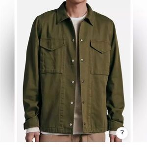 rag & bone Green Lightweight Shirt Jacket